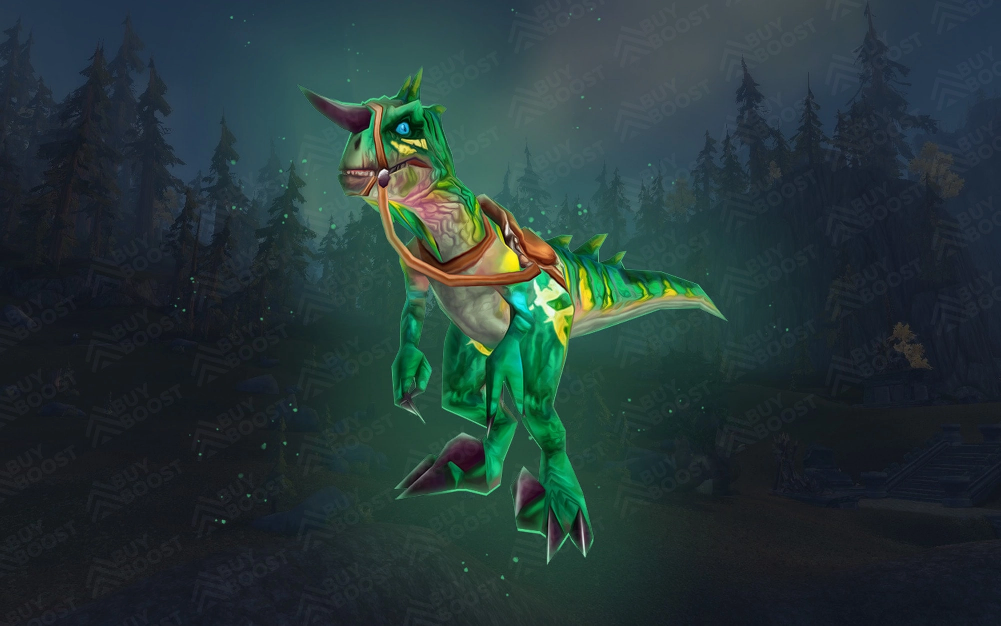 Whistle of the Emerald Raptor Mount
